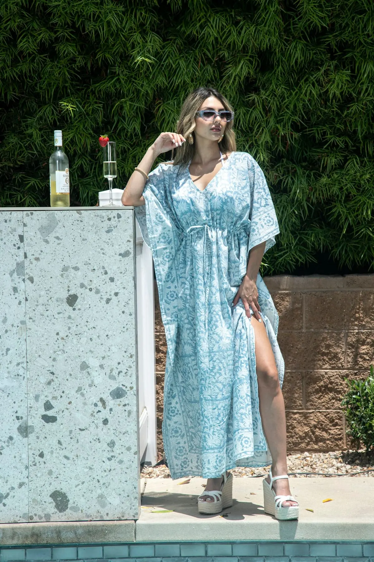 Kaftan Djerba – Bleu