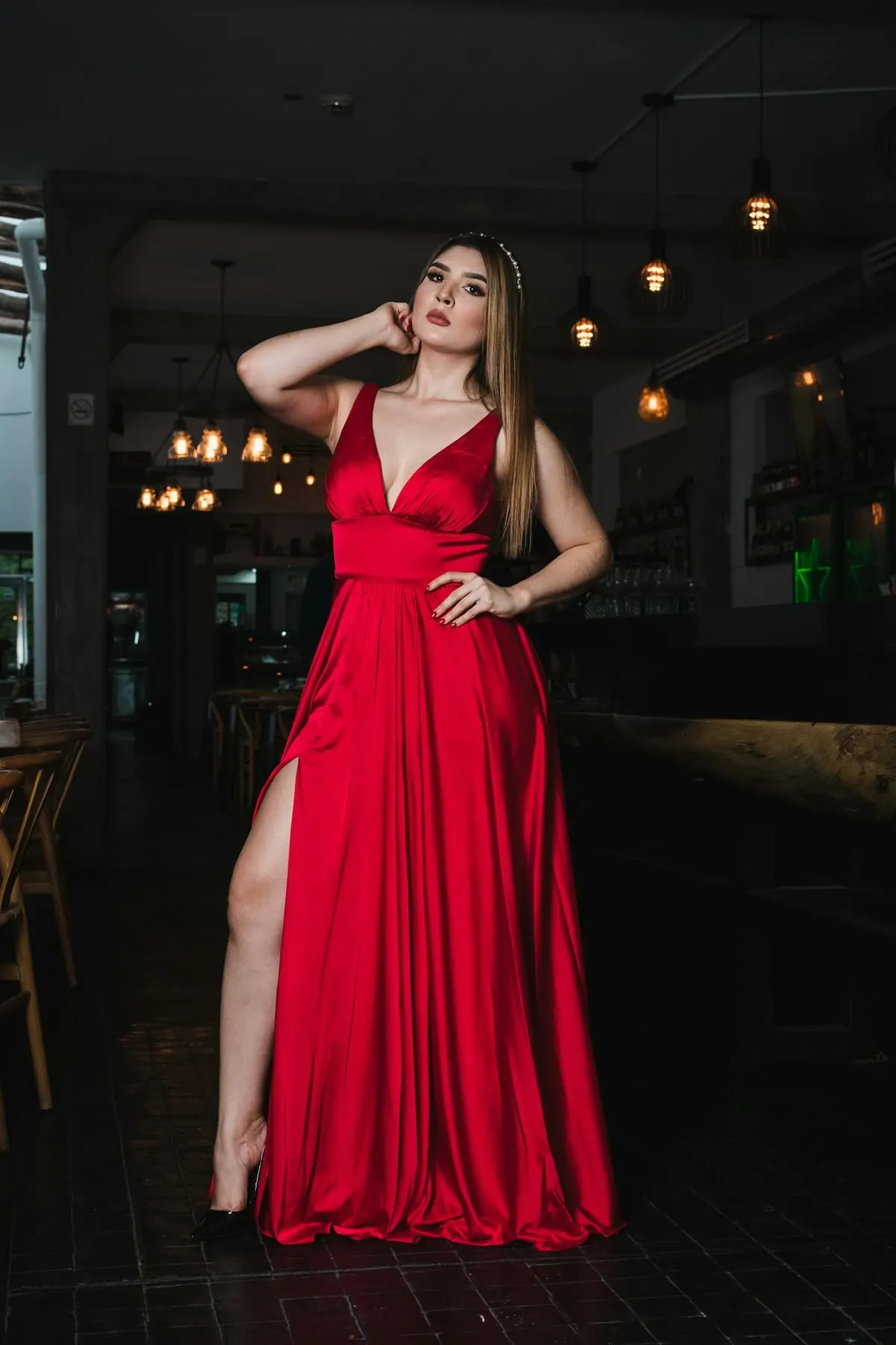 Robe Carthage – Rouge