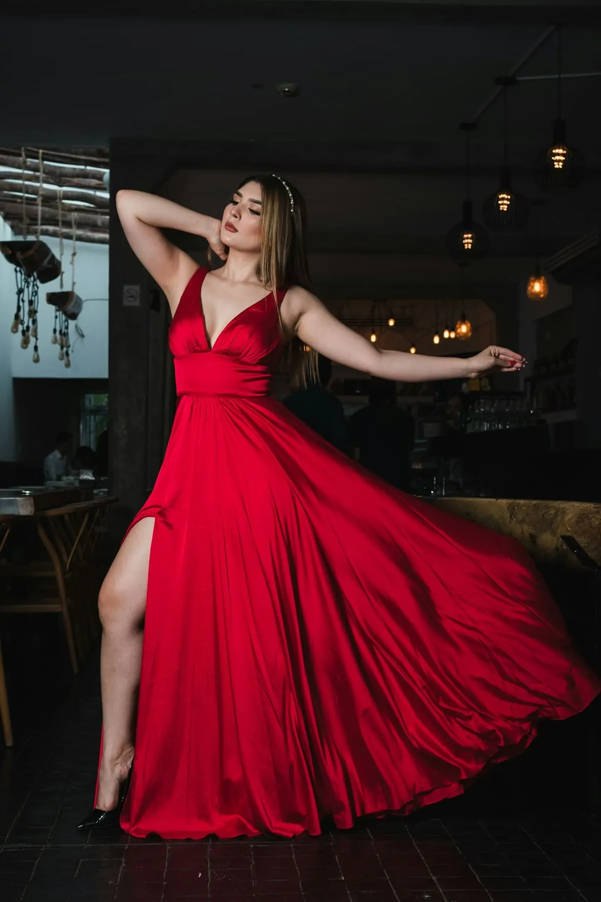Robe Carthage – Rouge