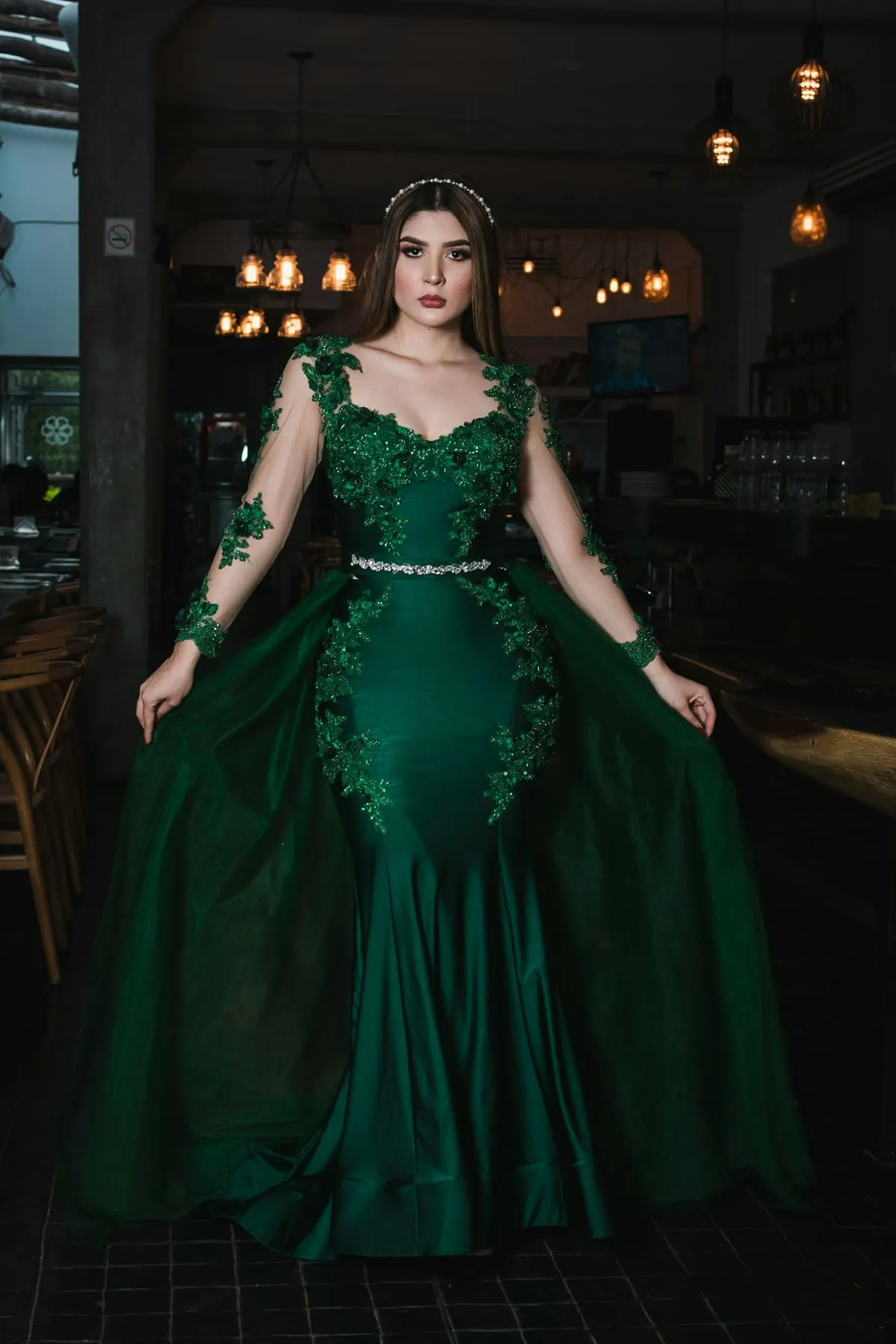 Robe Sarra – Émeraude