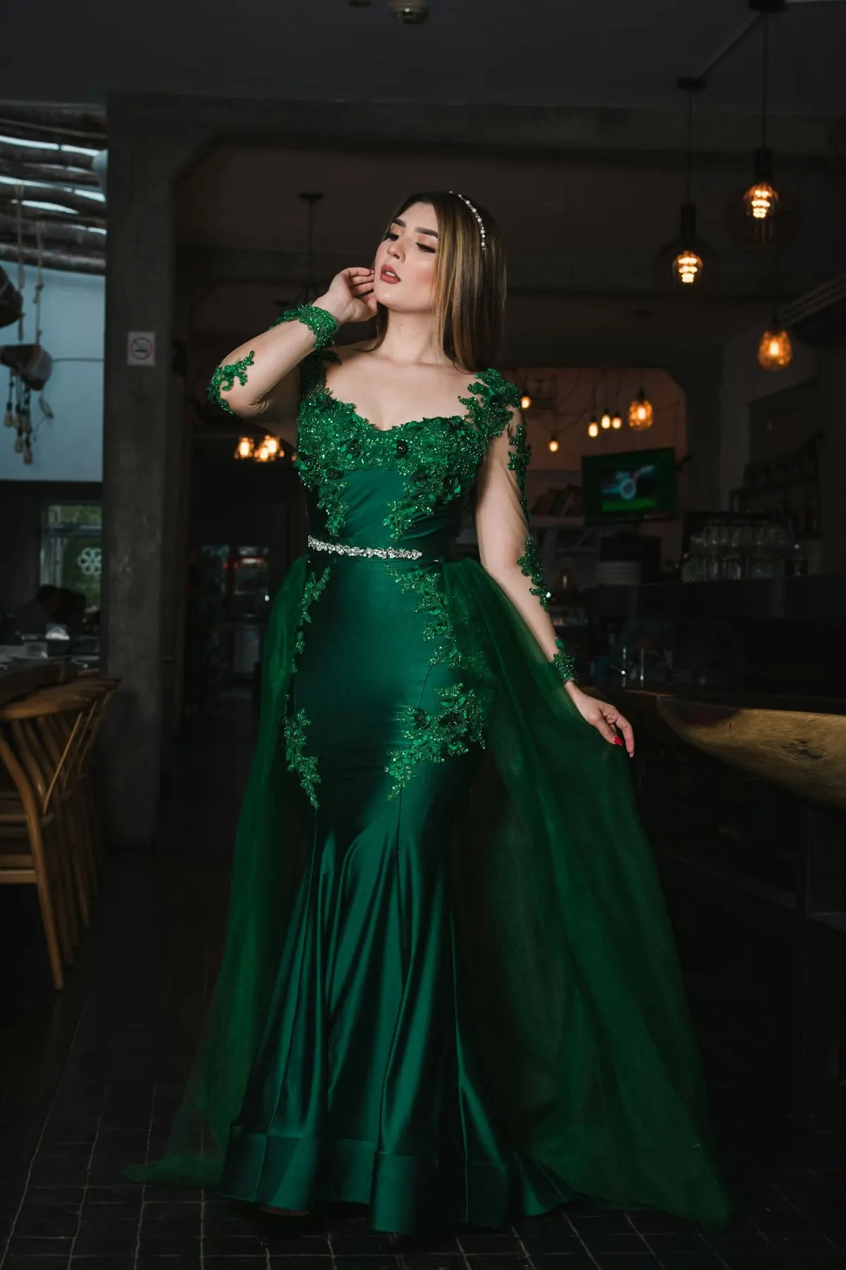 Robe Sarra – Émeraude